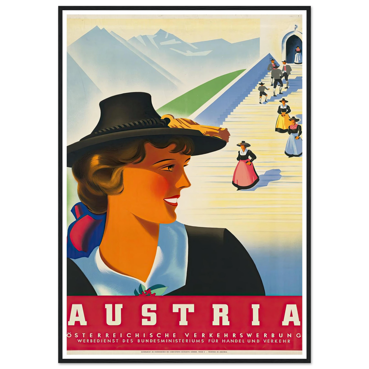 Austria Art Print | Joseph Binder-Quipham Collections
