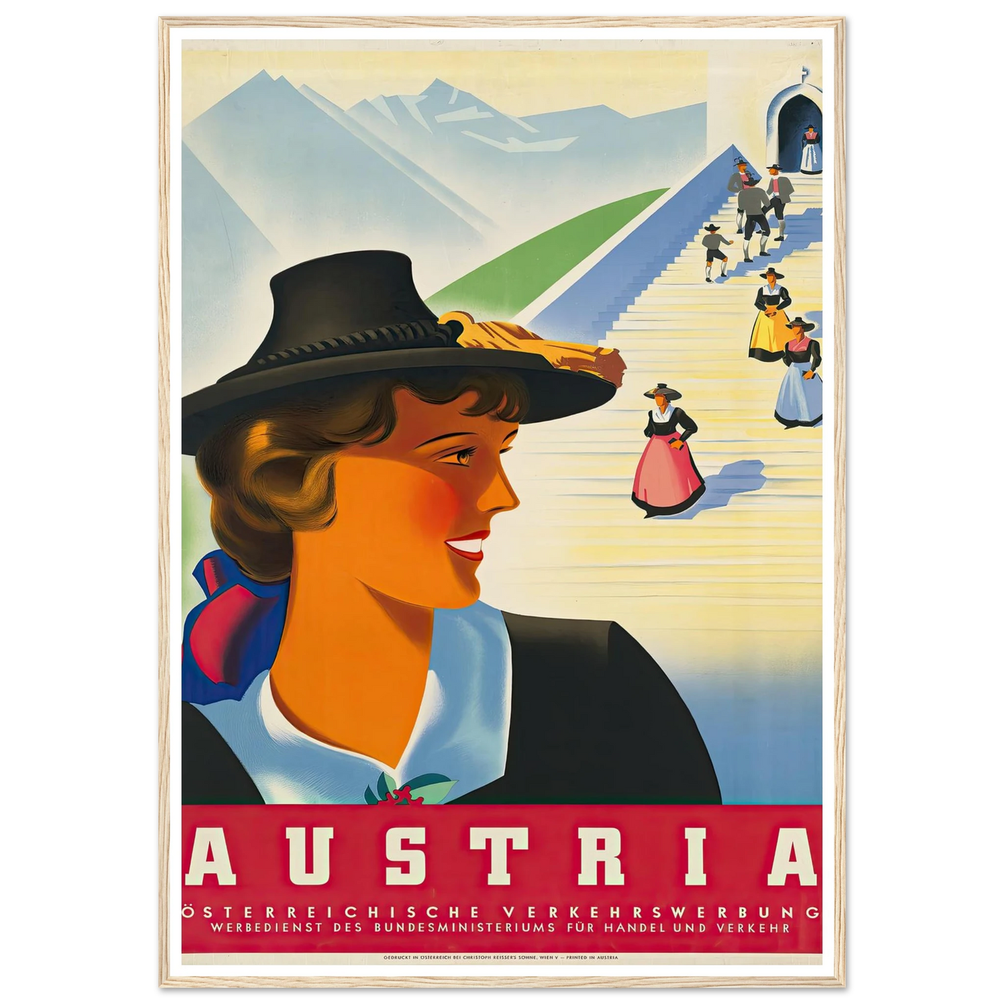 Austria Art Print | Joseph Binder-Quipham Collections