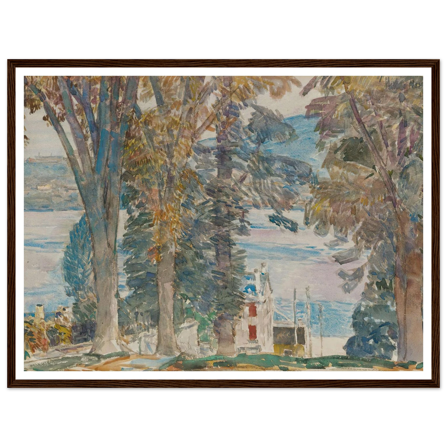 Newburgh, New York (1914) Art Print | Childe Hassam-Quipham Collections