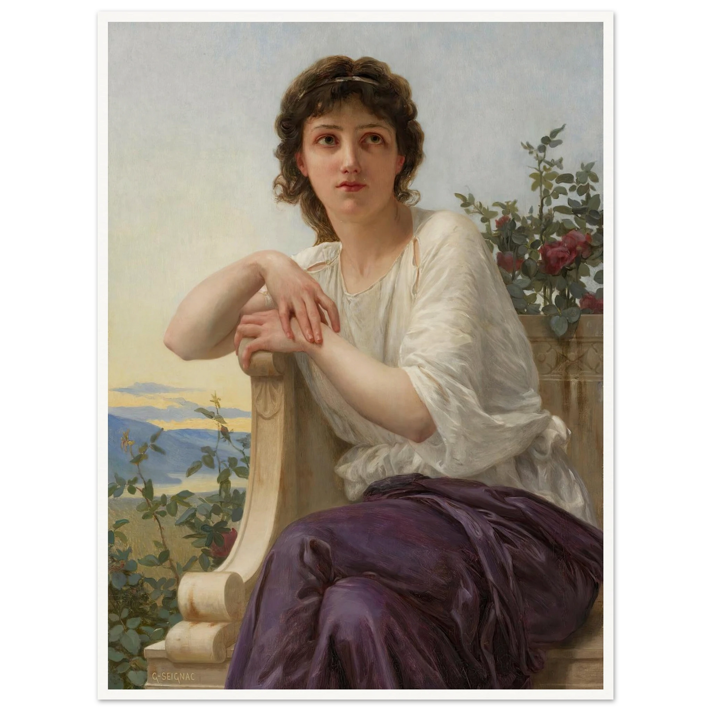 Contemplation Art Print | Guillaume Seignac-Quipham Collections