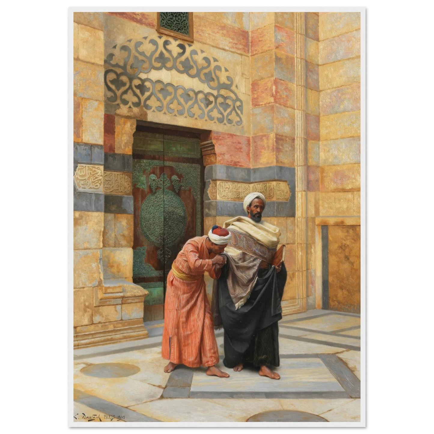 Respect (1902) Art Print | Ludwig Deutsch-Quipham Collections