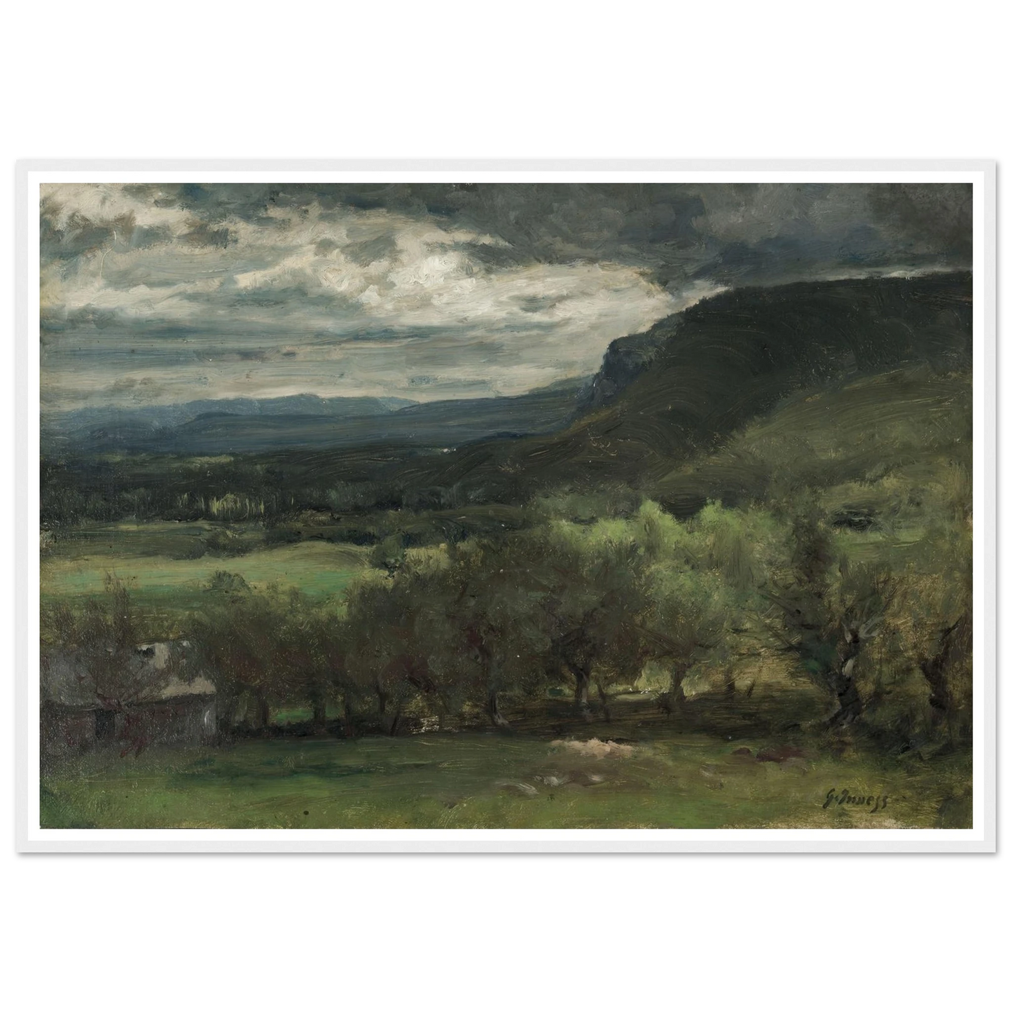 Montclair, New Jersey (c. 1878) Art Print | George Inness-Quipham Collections
