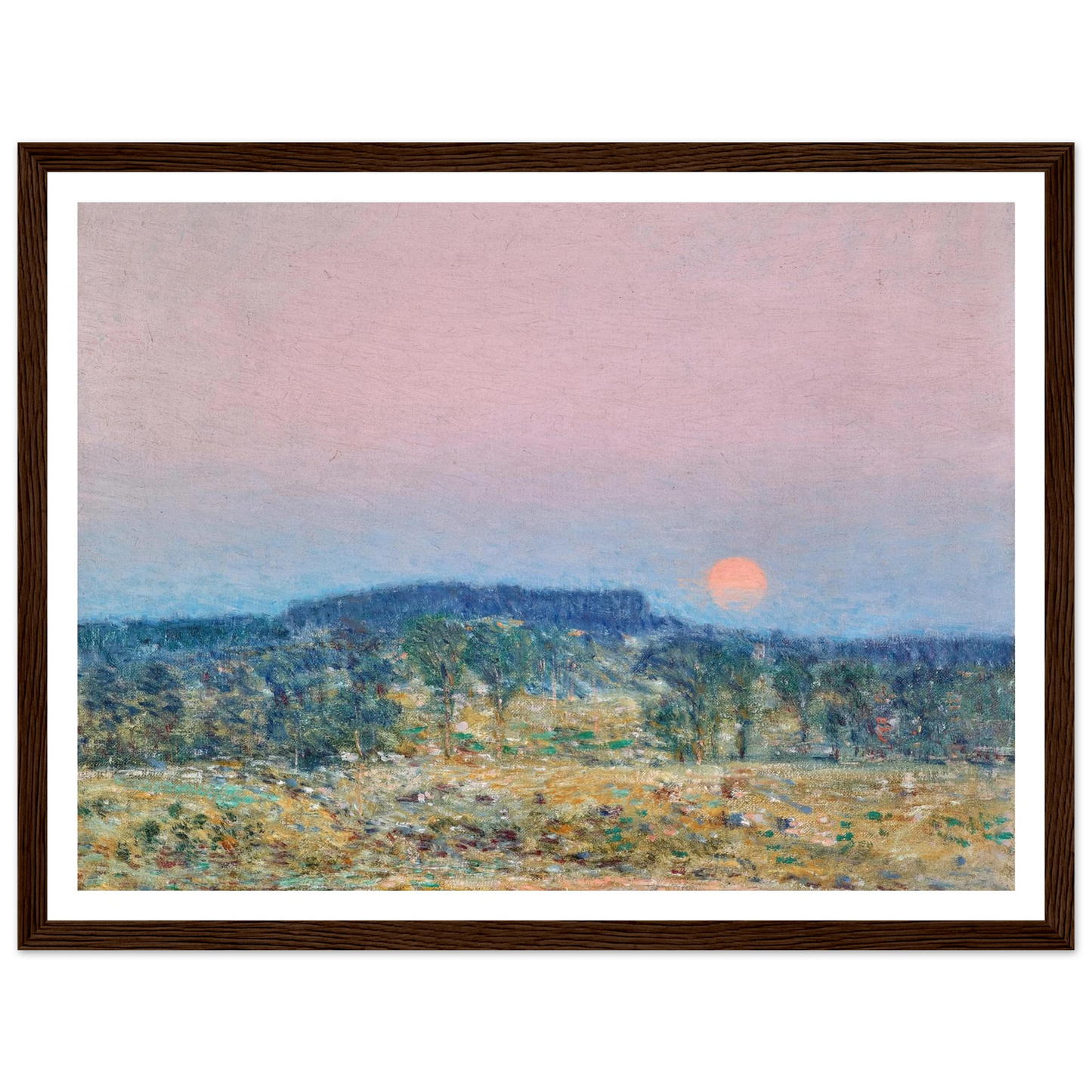 September Moonrise (1900) Art Print | Childe Hassam-Quipham Collections