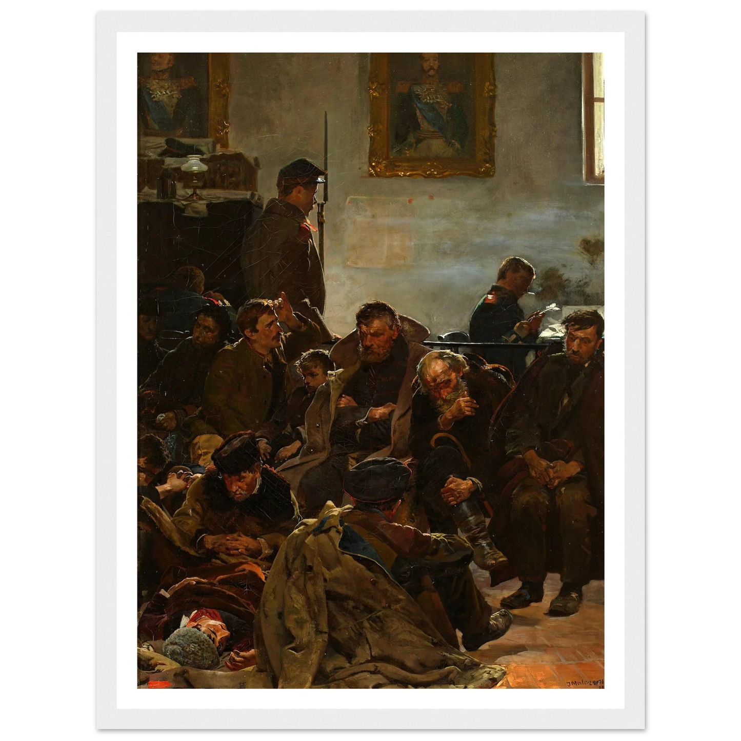 On the way to exile (Convicts on the way to Siberia) (1890) Art Print | Jacek Malczewski-Quipham Collections