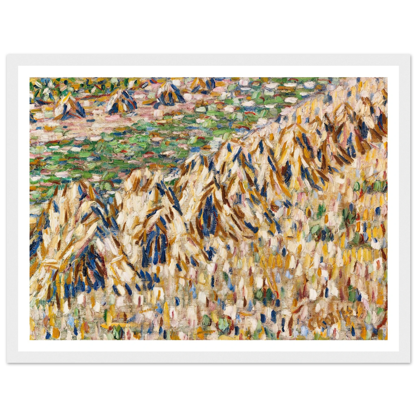 Kornpuppen im Kornfeld (1907) Art Print | Christian Rohlfs-Quipham Collections