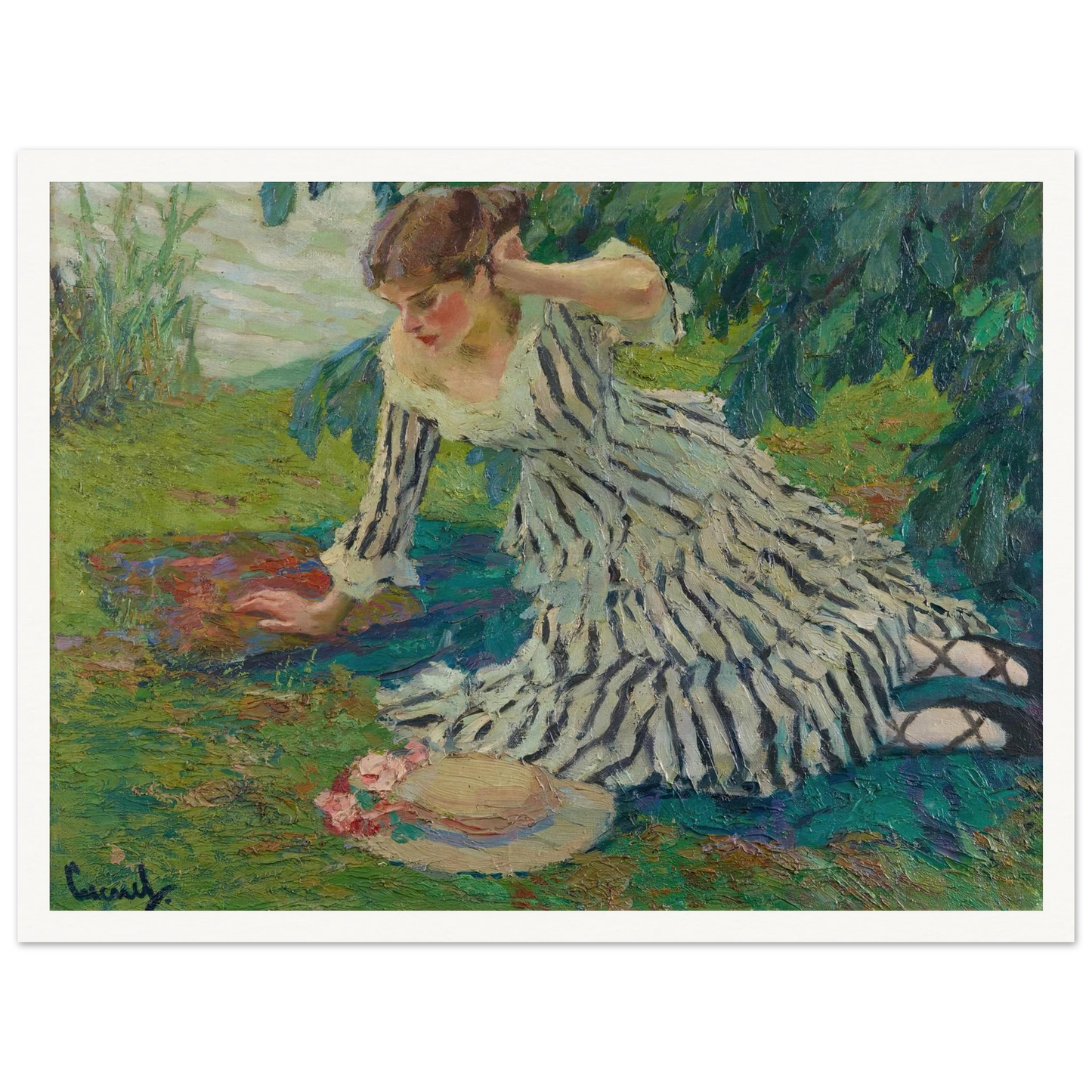 After the siesta (1910) Art Print | Edward Cucue-Quipham Collections