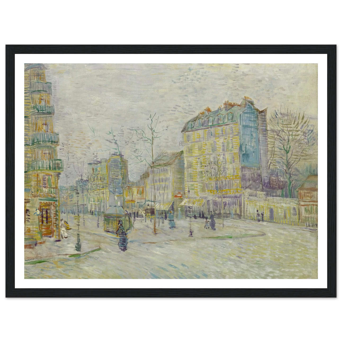 Boulevard de Clichy (1887) Art Print | Vincent van Gogh-Quipham Collections