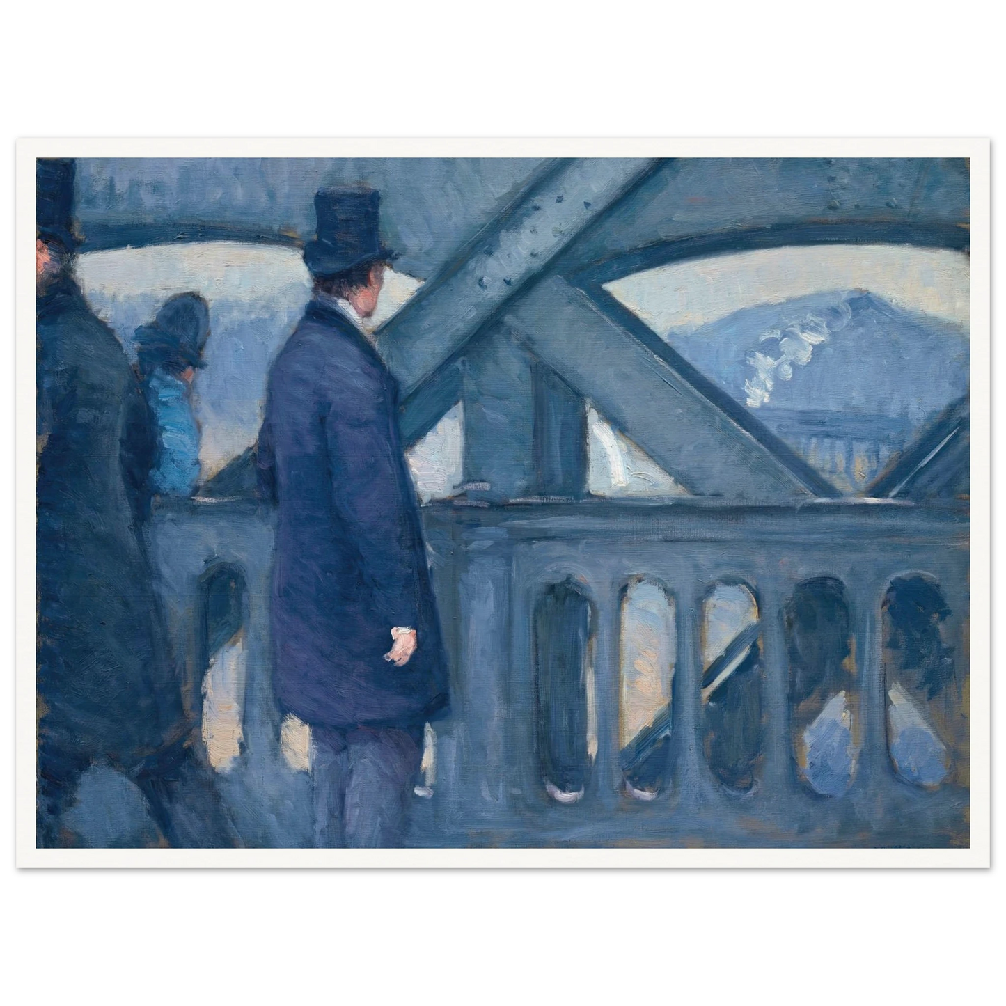 Le Pont de l’Europe (1876) Art Print | Gustave Caillebotte-Quipham Collections