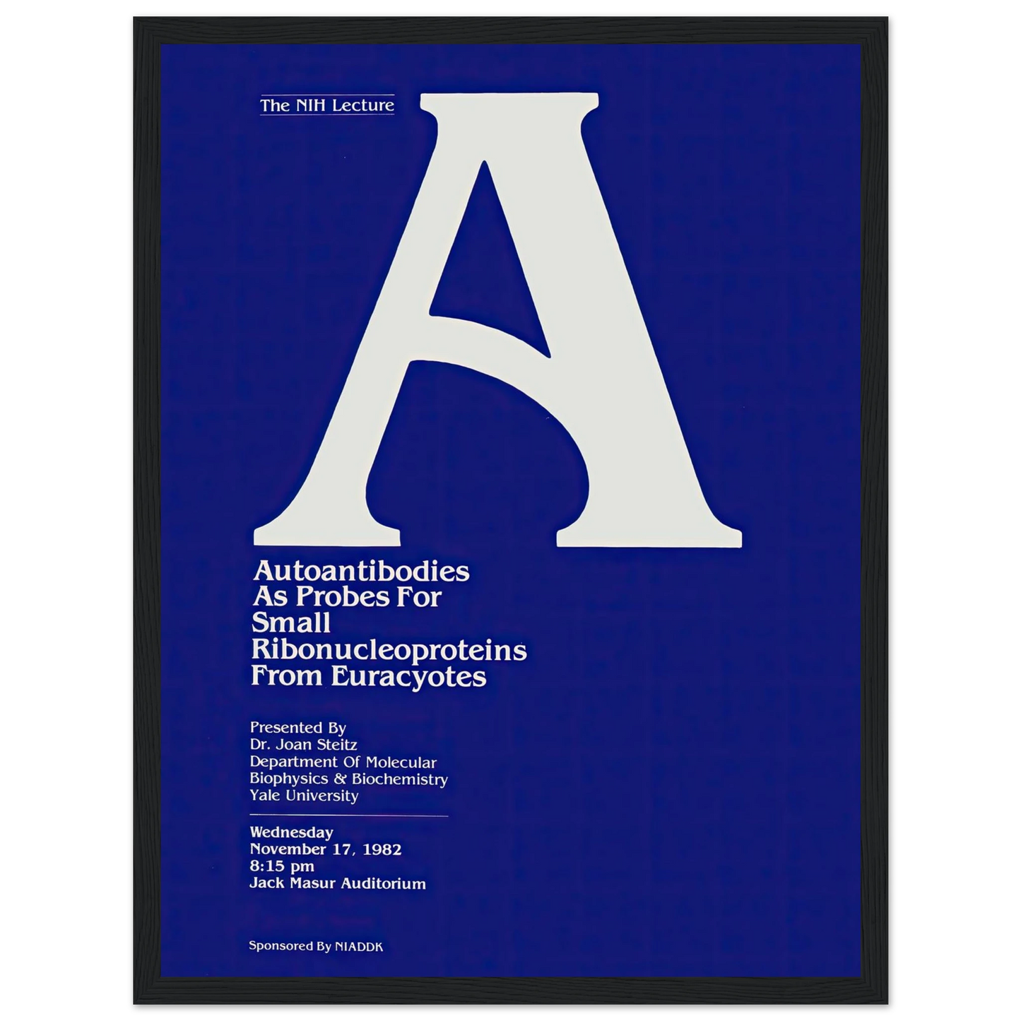 Autoantibodies as probes for small ribonucleoproteins from euracyotes (1982) Art Print | National Institutes of Health-Quipham Collections