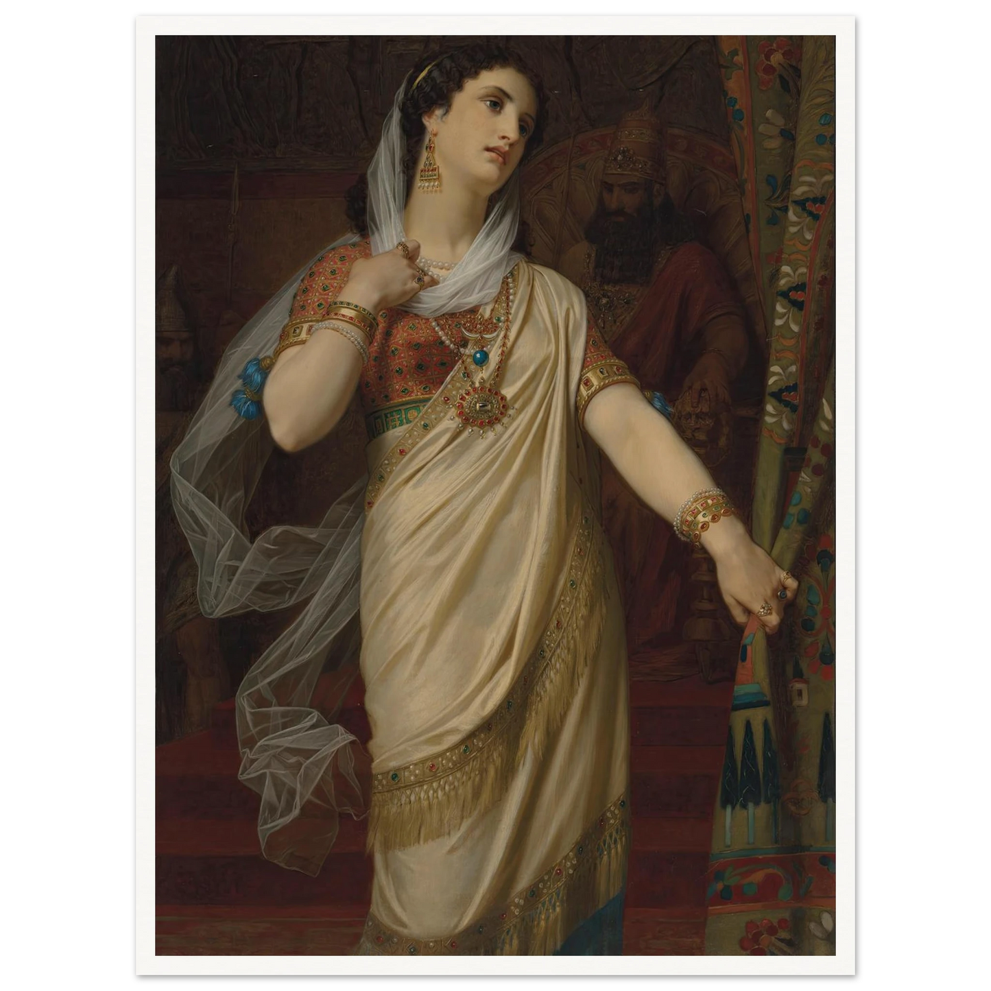 Esther (1885) Art Print | Hugues Merle-Quipham Collections