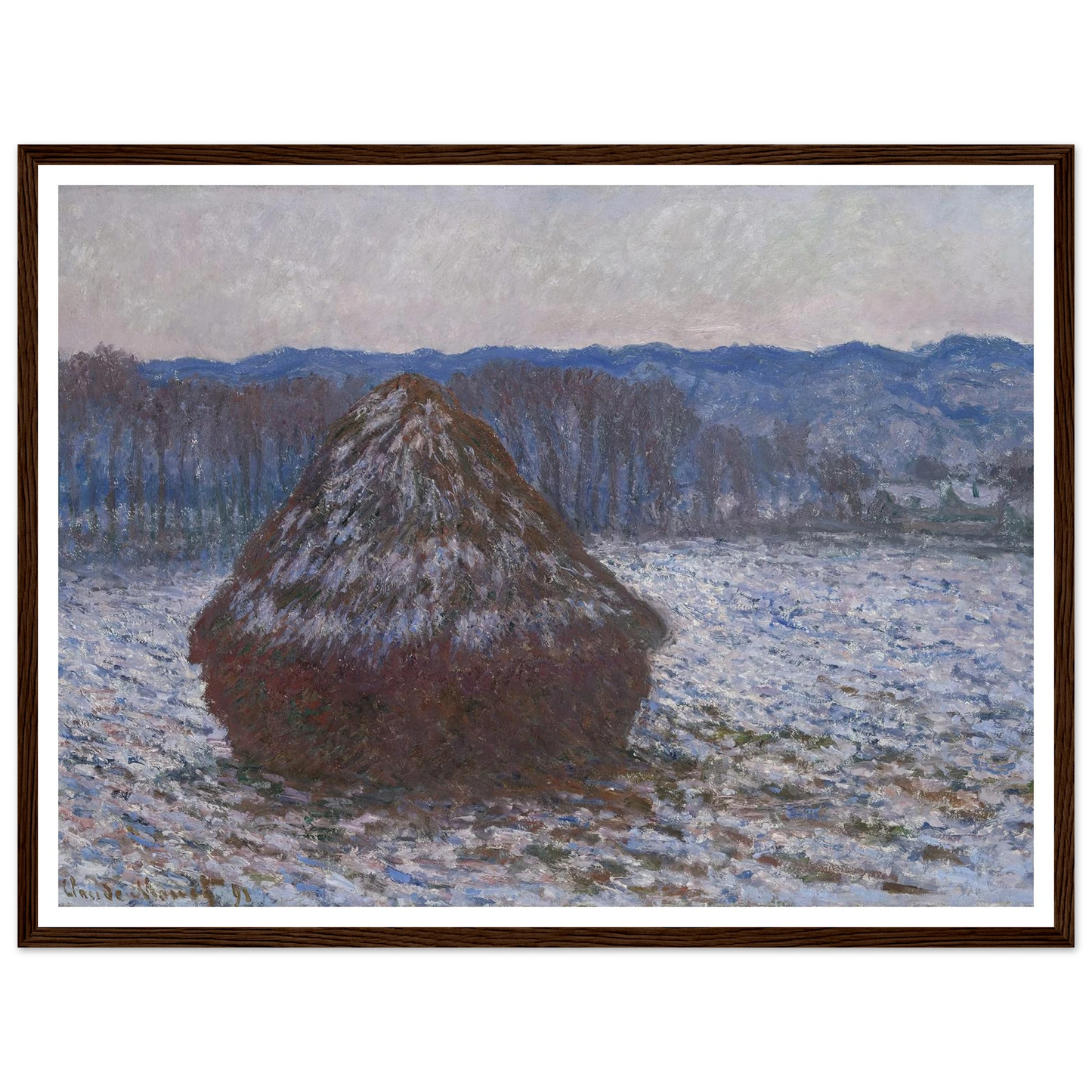 Stack of Wheat (1890) Art Print | Claude Monet-Quipham Collections