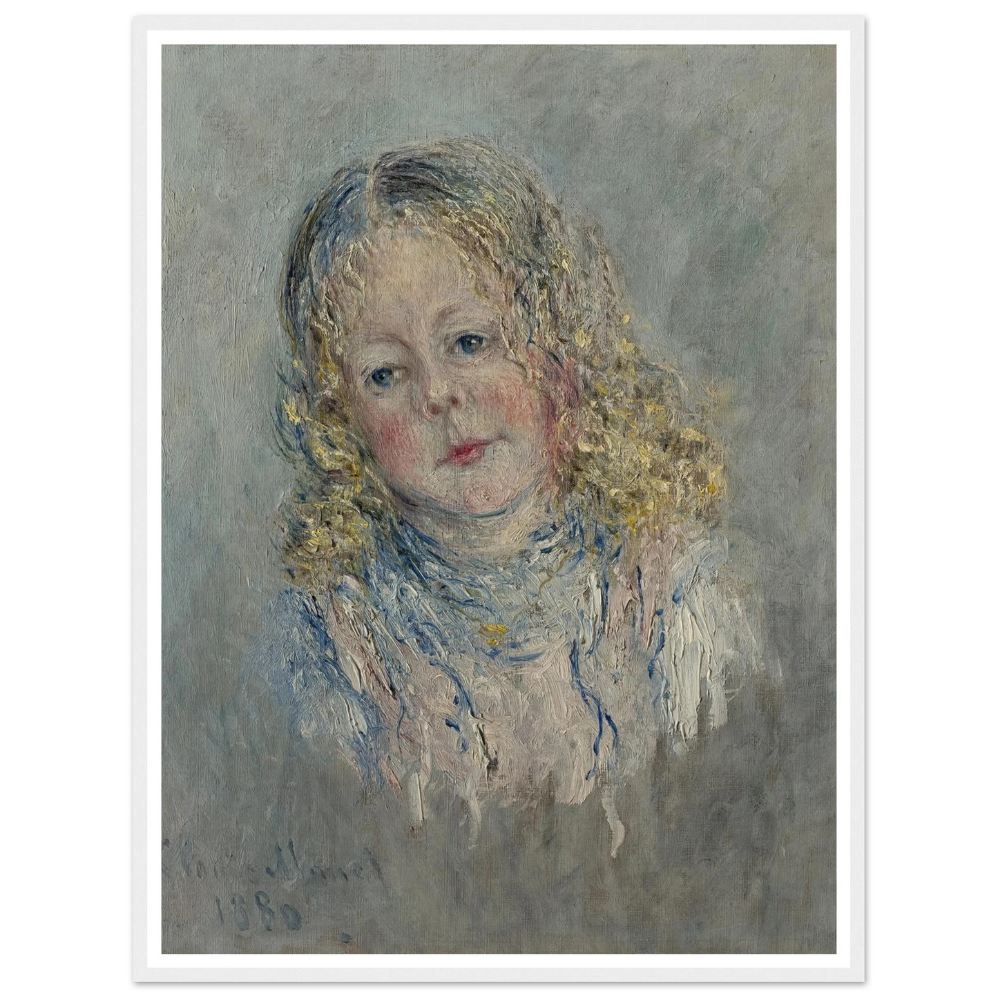 Portrait d’André Lauvray ( 1880) Art Print | Claude Monet-Quipham Collections