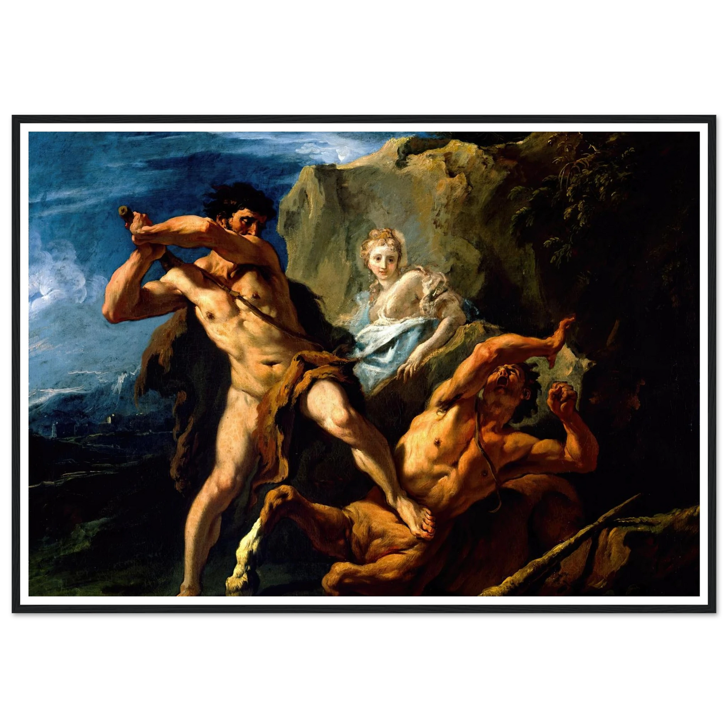 Hercules Killing the Centaur Nessus Art Print | Sebastiano Ricci-Quipham Collections