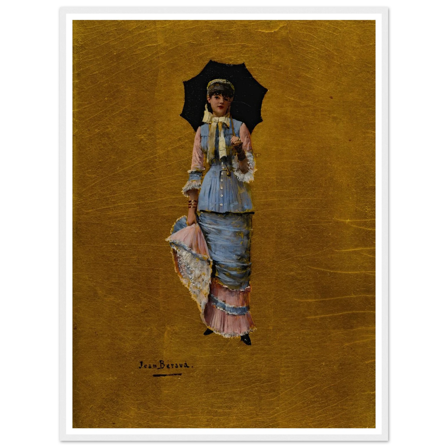 Jeune femme a l’ombrelle Art Print | Jean Beraud-Quipham Collections