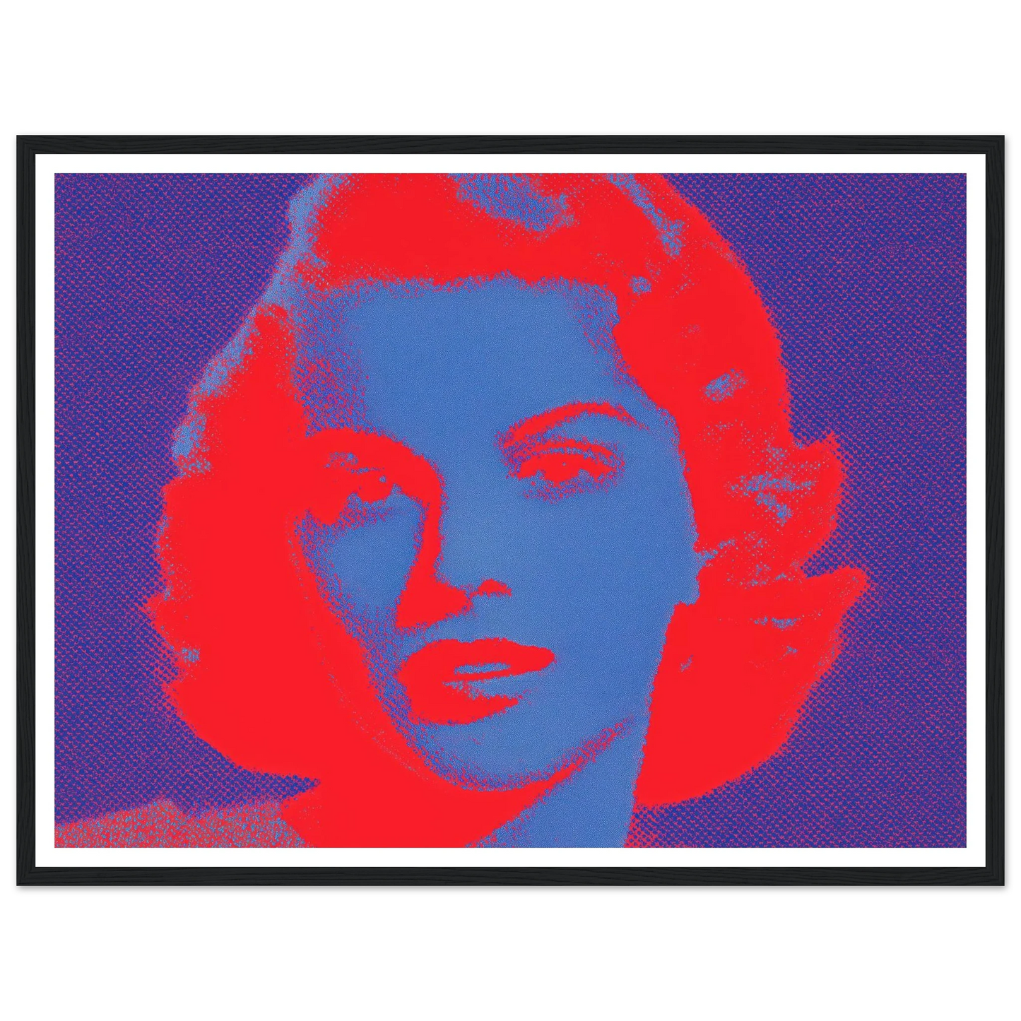 50s Pinup - Framed Poster - 30x40 cm / 12x16″ - Black frame