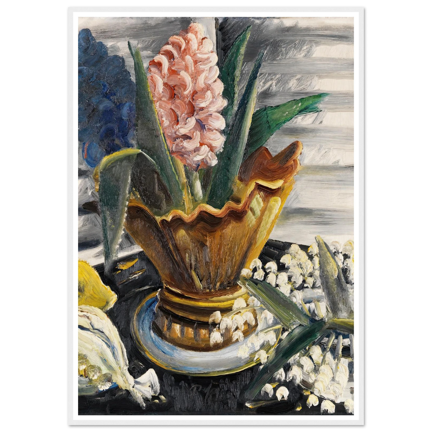 Stillleben mit Maiglöckchen (1930) Art Print | Paul Kleinschmidt-Quipham Collections