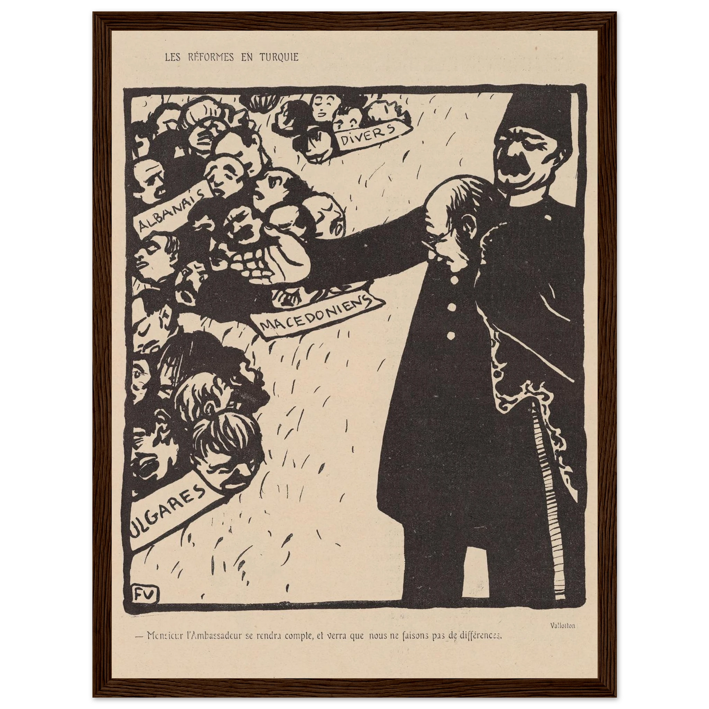 24 avril 1903 Art Print | Felix Vallotton-Quipham Collections