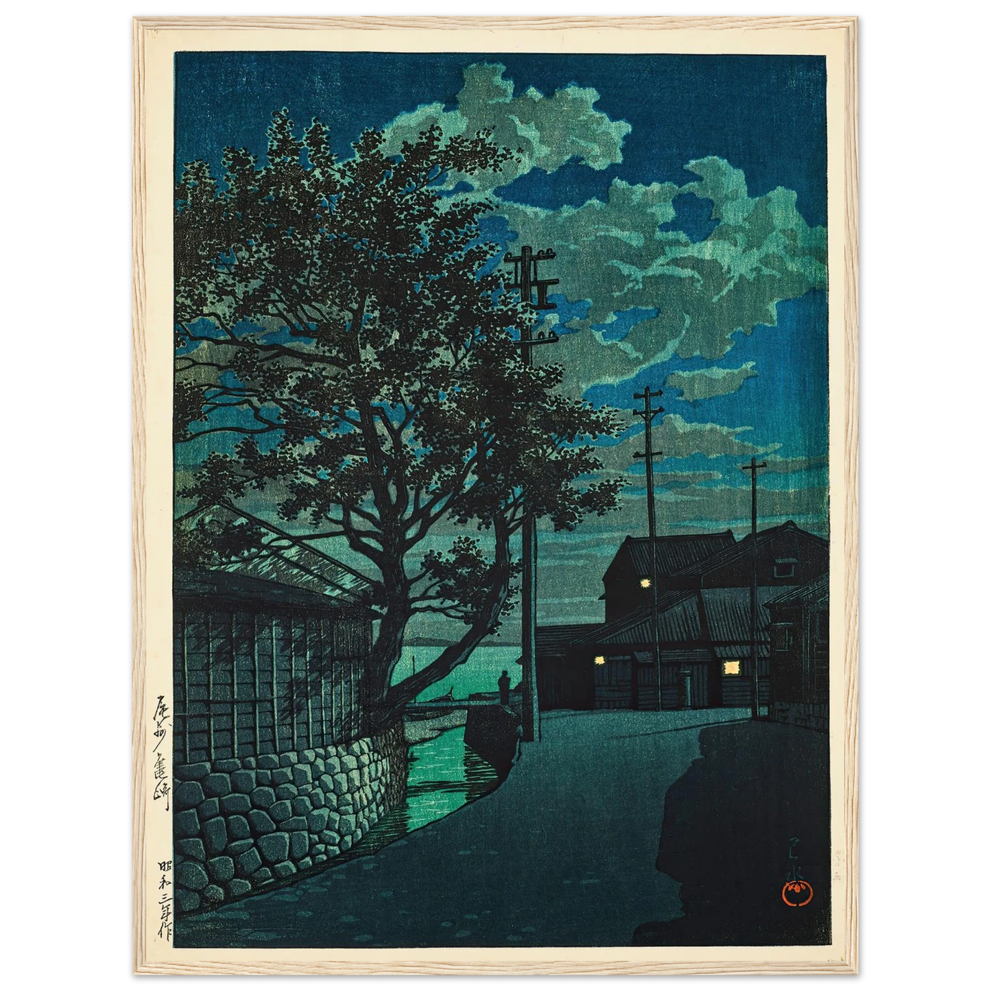 Kamezaki Bishu (1928) Art Print | Kawase Hasui-Quipham Collections