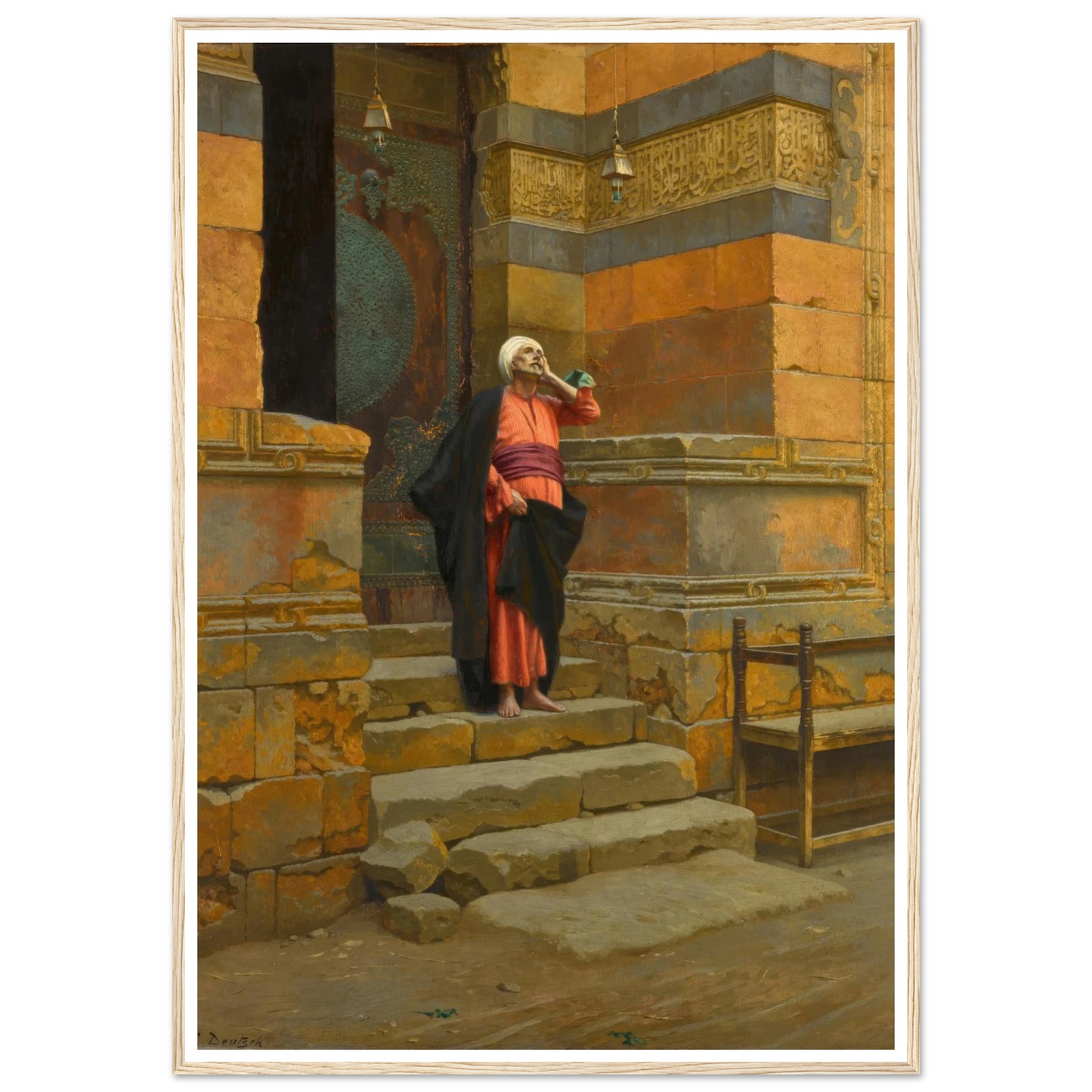 Before the Mosque Art Print | Ludwig Deutsch-Quipham Collections