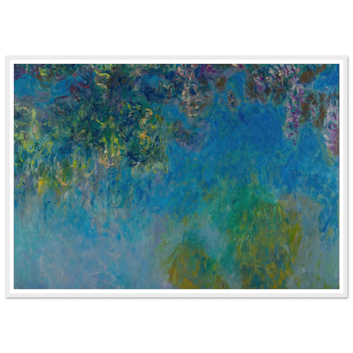 Wisteria (circa 1925) Art Print | Claude Monet-Quipham Collections