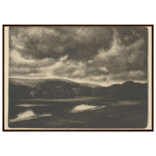 Evening Shadows (1919-1920) Art Print | Ernest Haskell-Quipham Collections