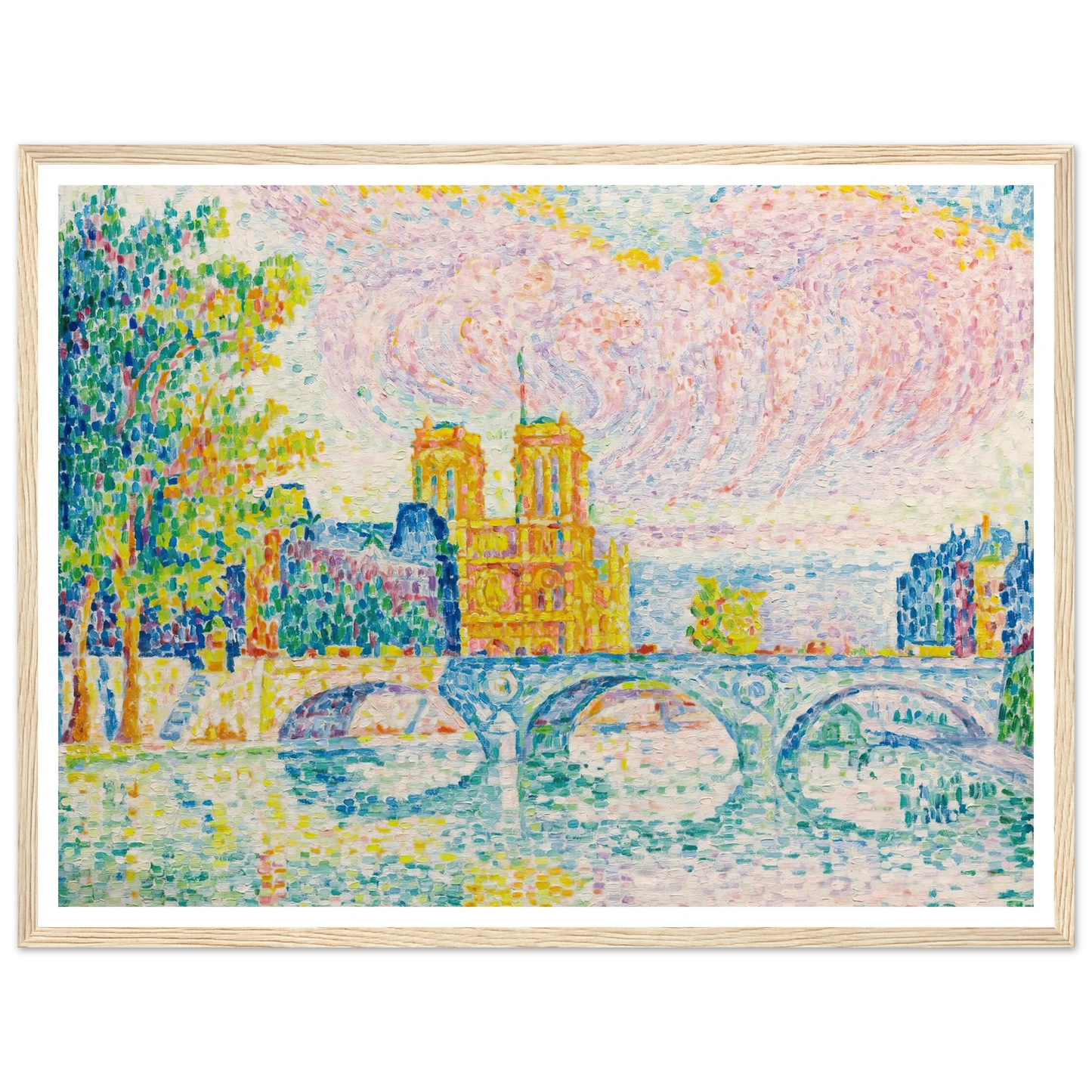La Cité, Paris (1934) Art Print | Paul Signac-Quipham Collections
