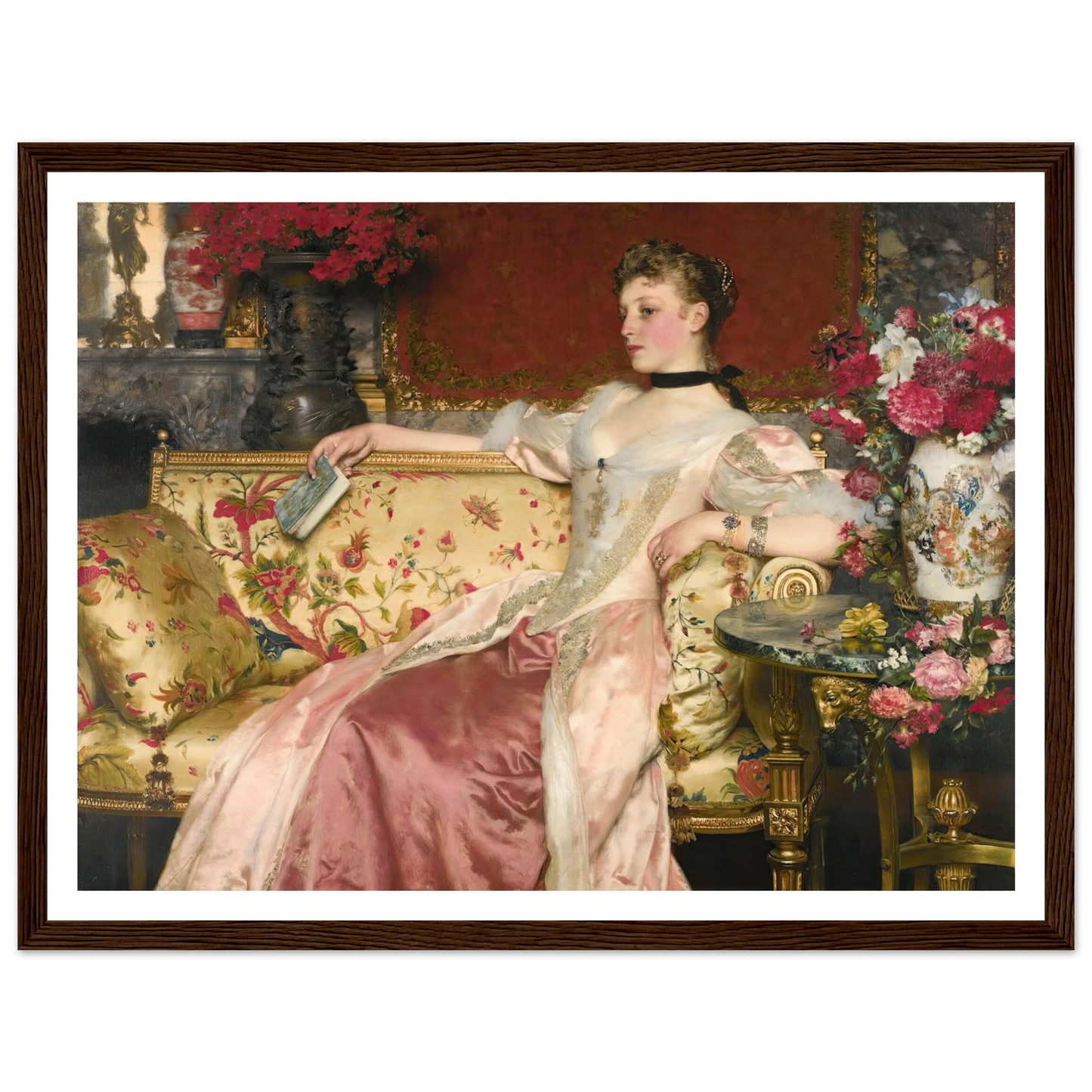A moment of repose (1890) Art Print | Wladyslaw Czachorski-Quipham Collections