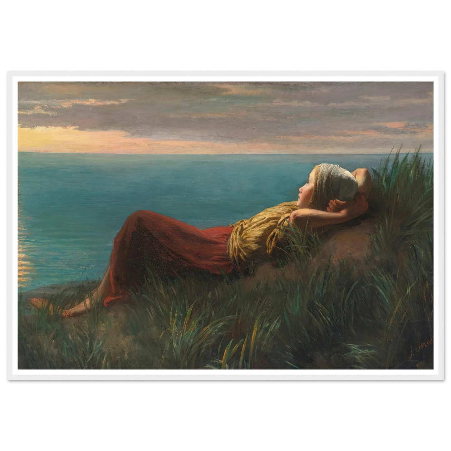 Dreams (Dolce Far Niente) Art Print | Jozef Israels-Quipham Collections