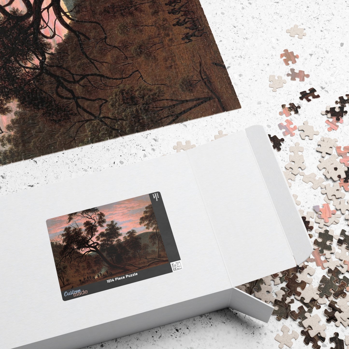 A corroboree of natives in Mills Plains Puzzle | John Glover-Quipham Collections