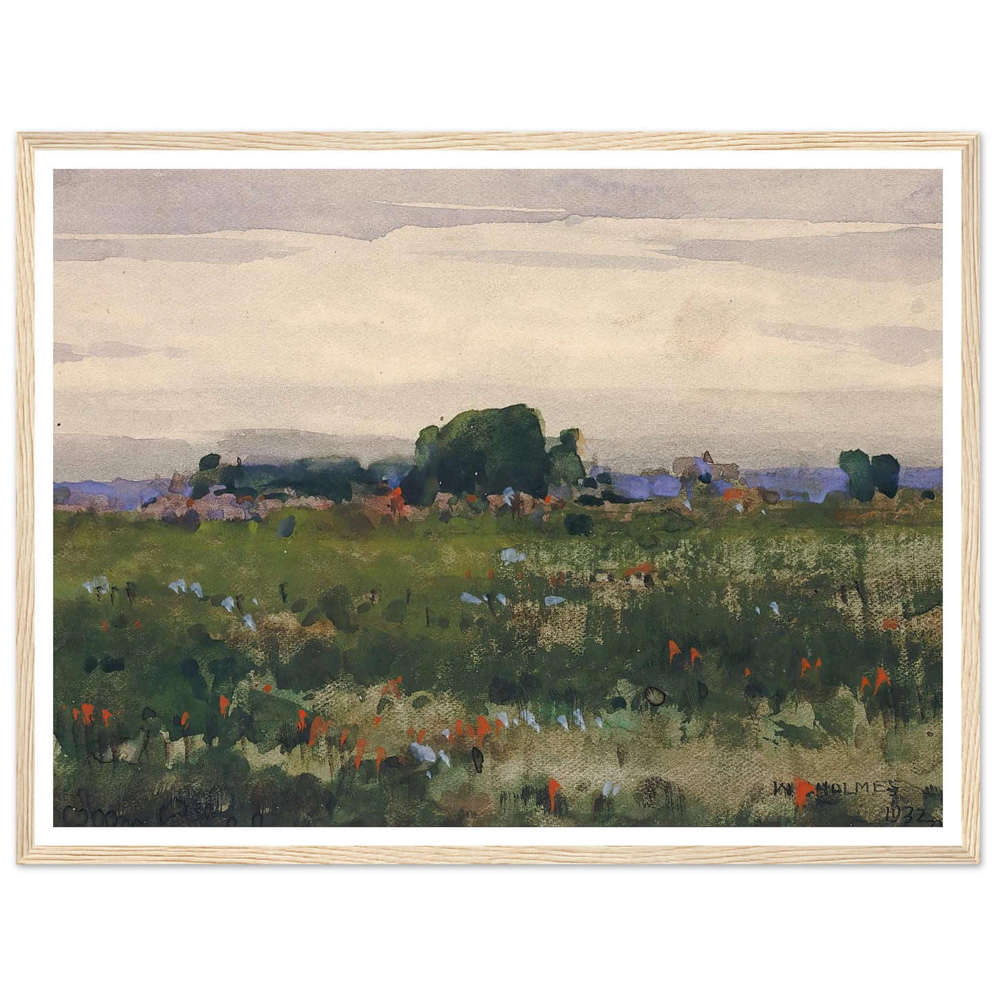 Michigan (1932) Art Print | William Henry Holmes-Quipham Collections