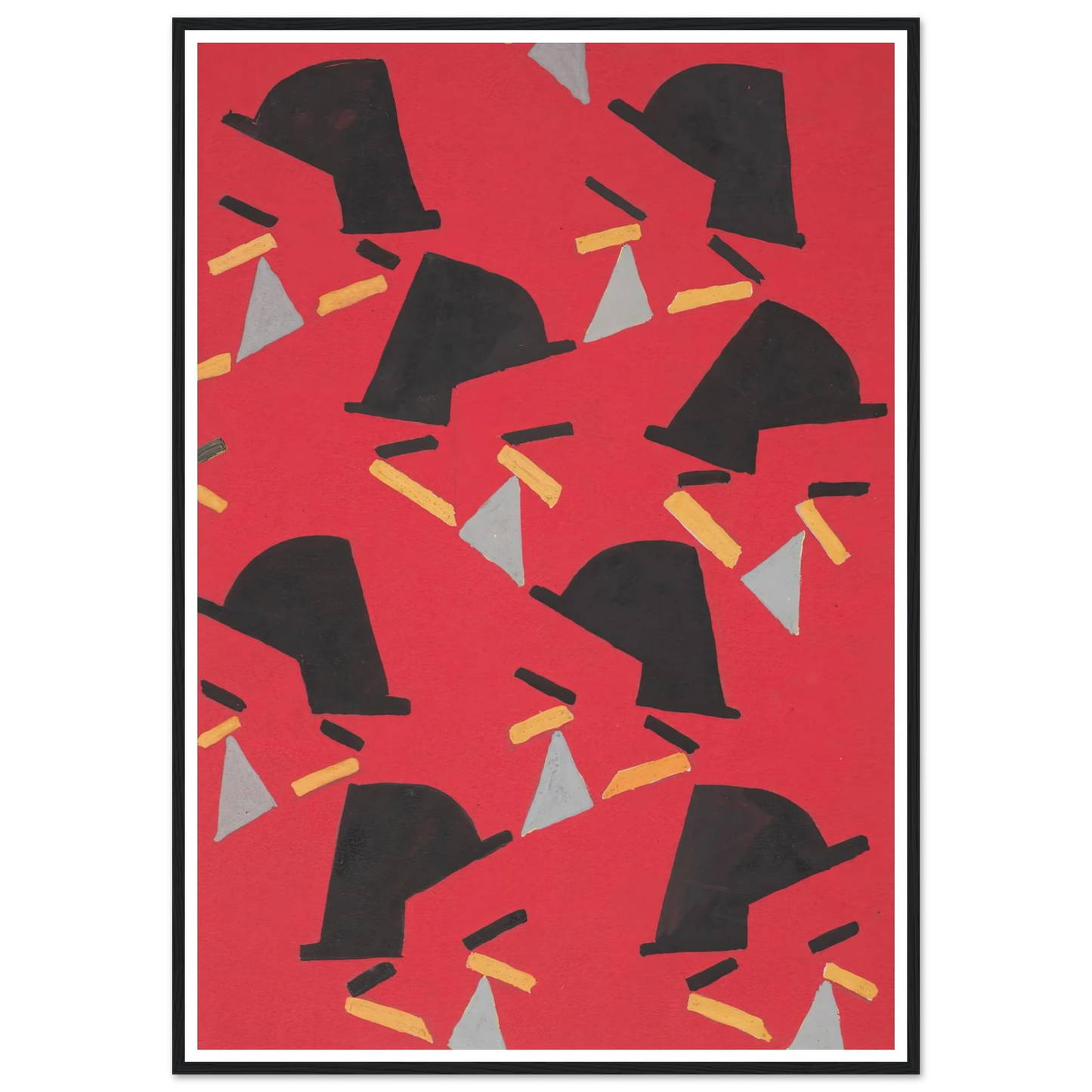 Untitled (Textile design no II) (circa 1925) Art Print | Frances Hodgkins-Quipham Collections