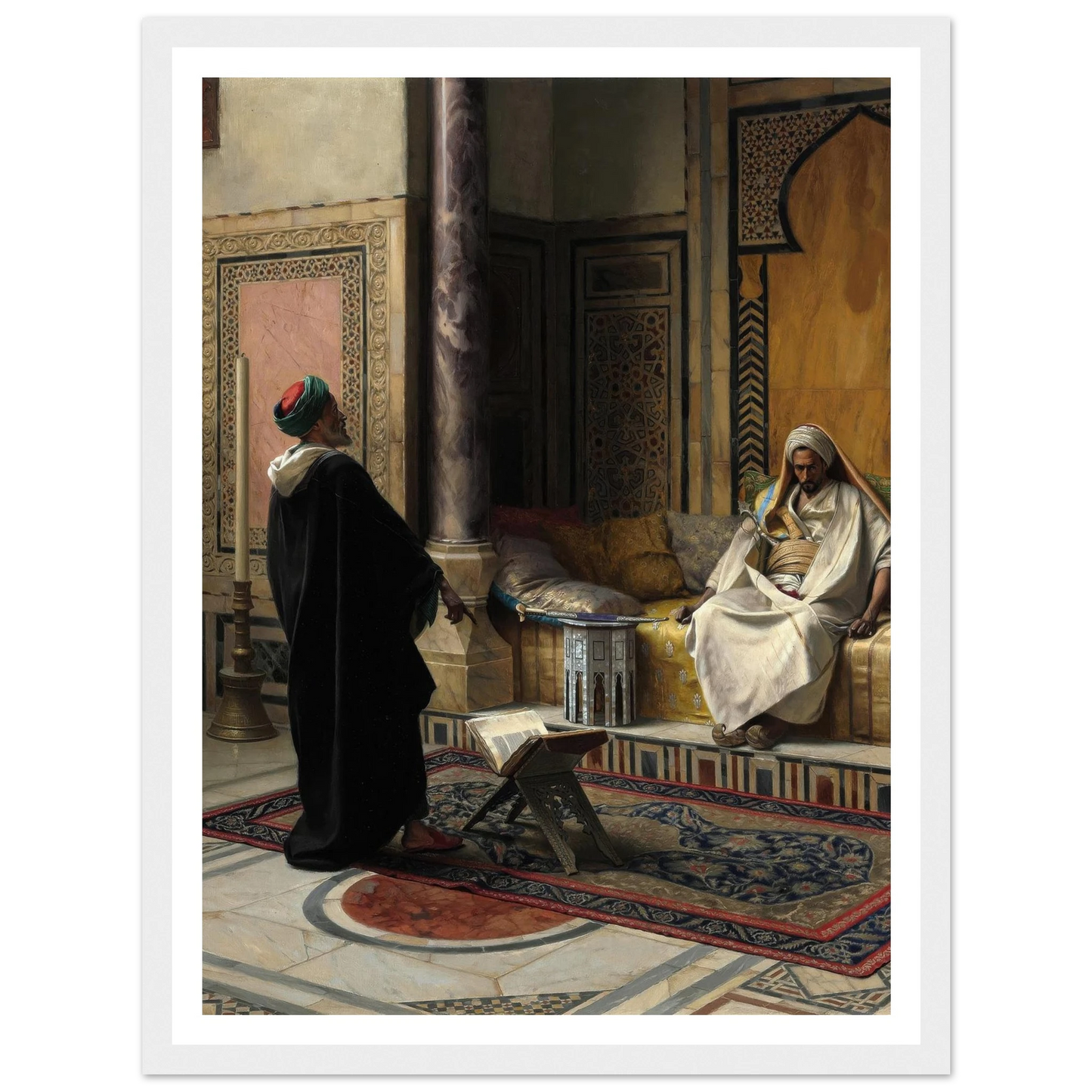 Learned Advice (1895) Art Print | Ludwig Deutsch-Quipham Collections