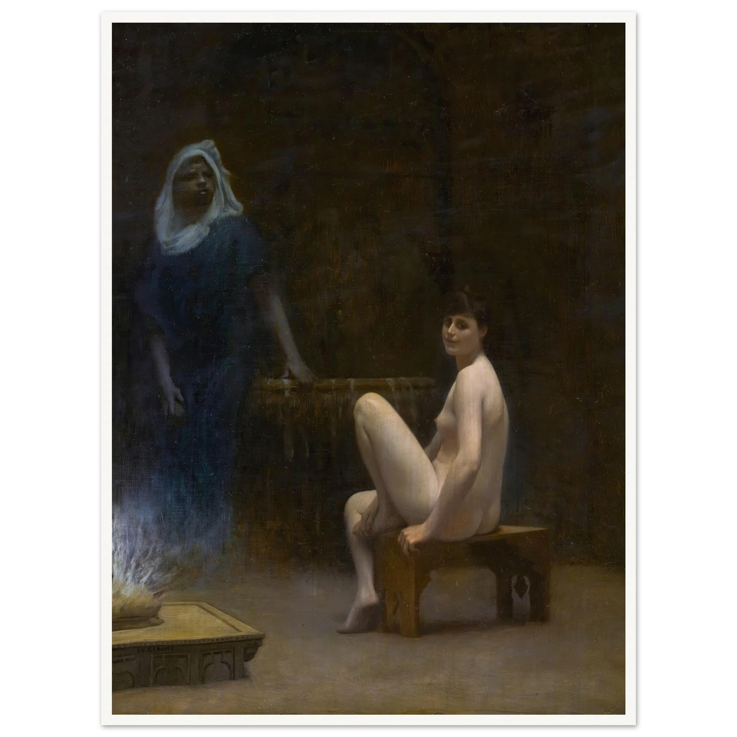 After The Bath Art Print | Jean Leon Gerome-Quipham Collections