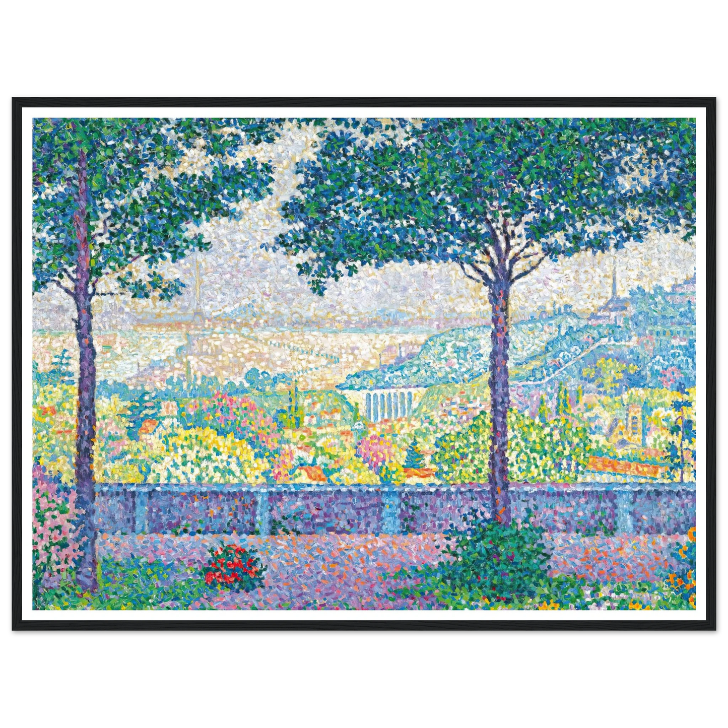 Terrasse De Meudon (1899) Art Print | Paul Signac-Quipham Collections