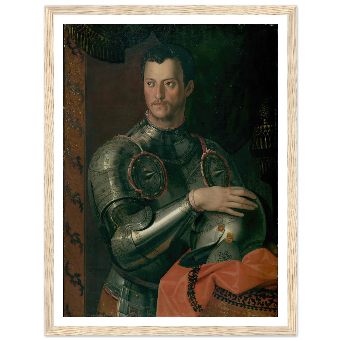 Cosimo I De’ Medici (1519–1574) Art Print | Agnolo Bronzino-Quipham Collections