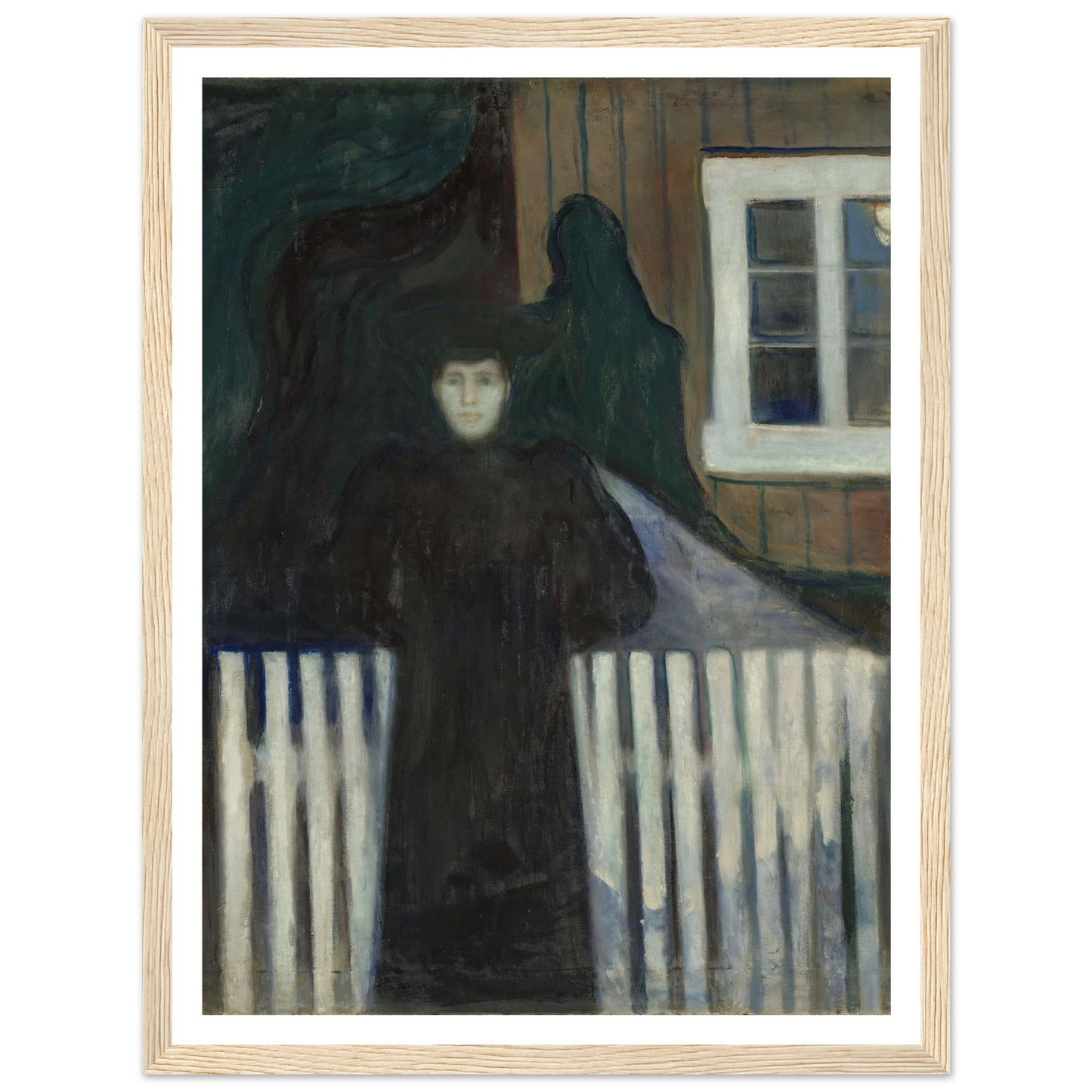 Moonlight (1893) Art Print | Edvard Munch-Quipham Collections