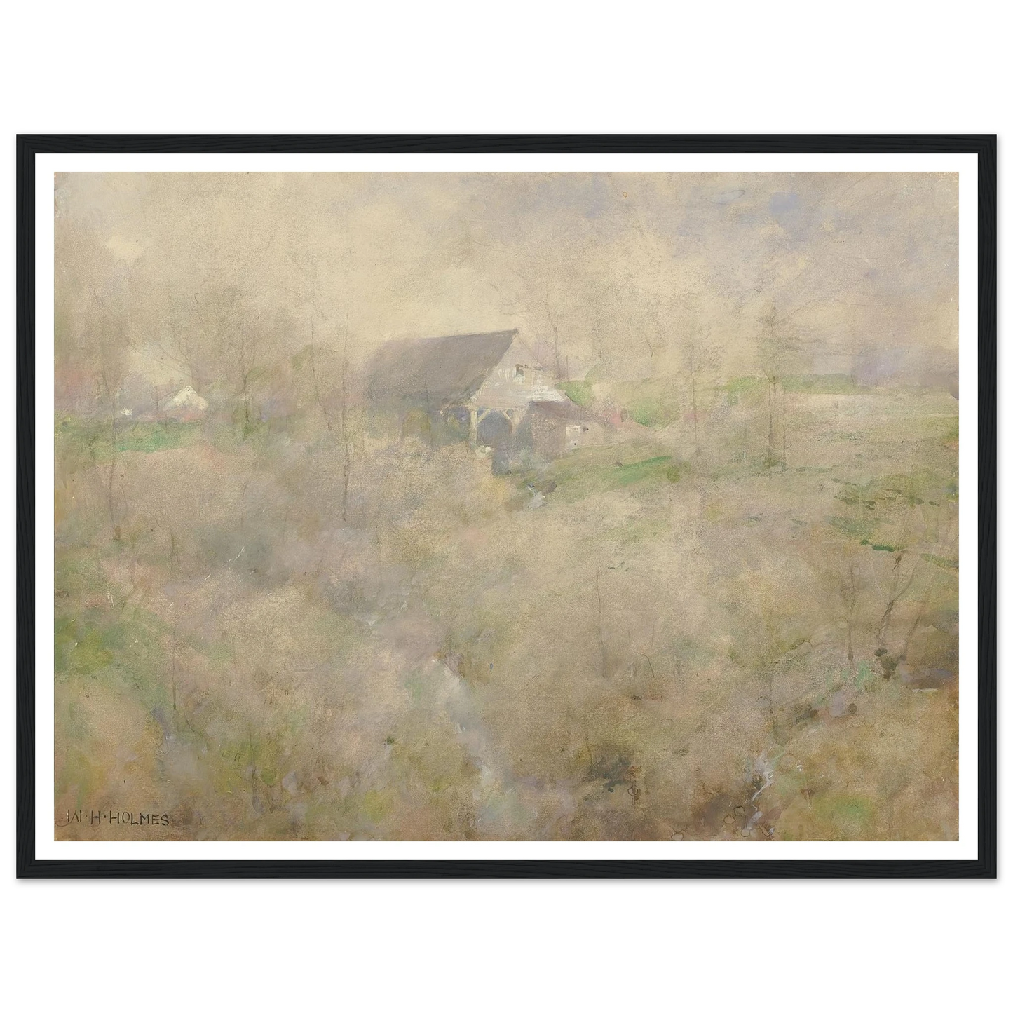 My Old Mill, Holmescroft, Near Rockville Art Print | William Henry Holmes-Quipham Collections
