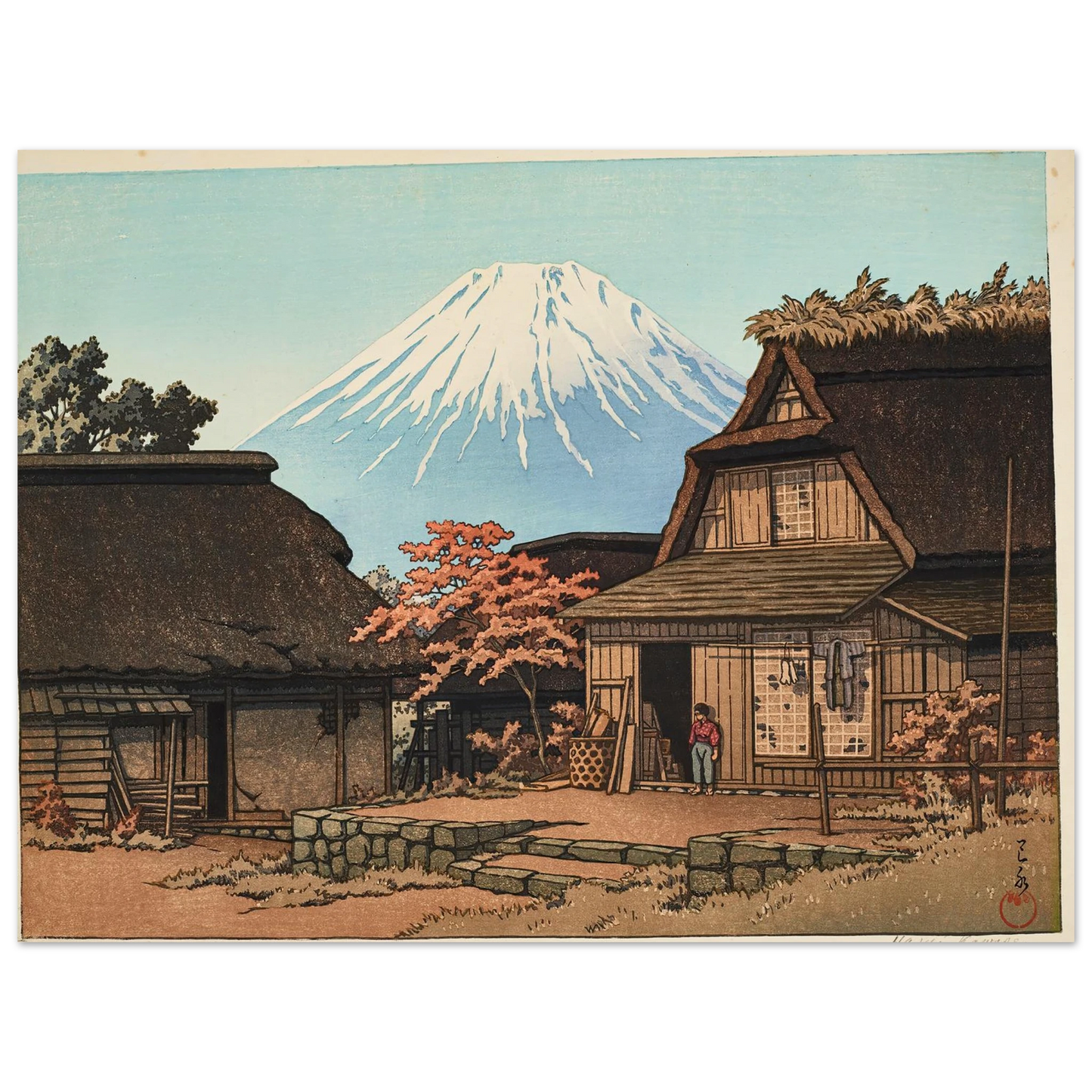 Hirano no aki (Autumn at Hirano) (1945) Art Print | Kawase Hasui-Quipham Collections