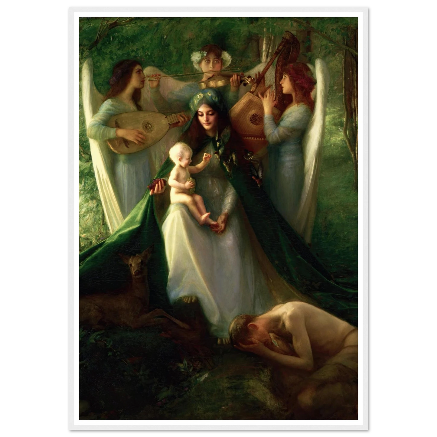 Consolatrix Afflictorium (1899) Art Print | Pascal Adolphe Jean Dagnan Bouveret-Quipham Collections
