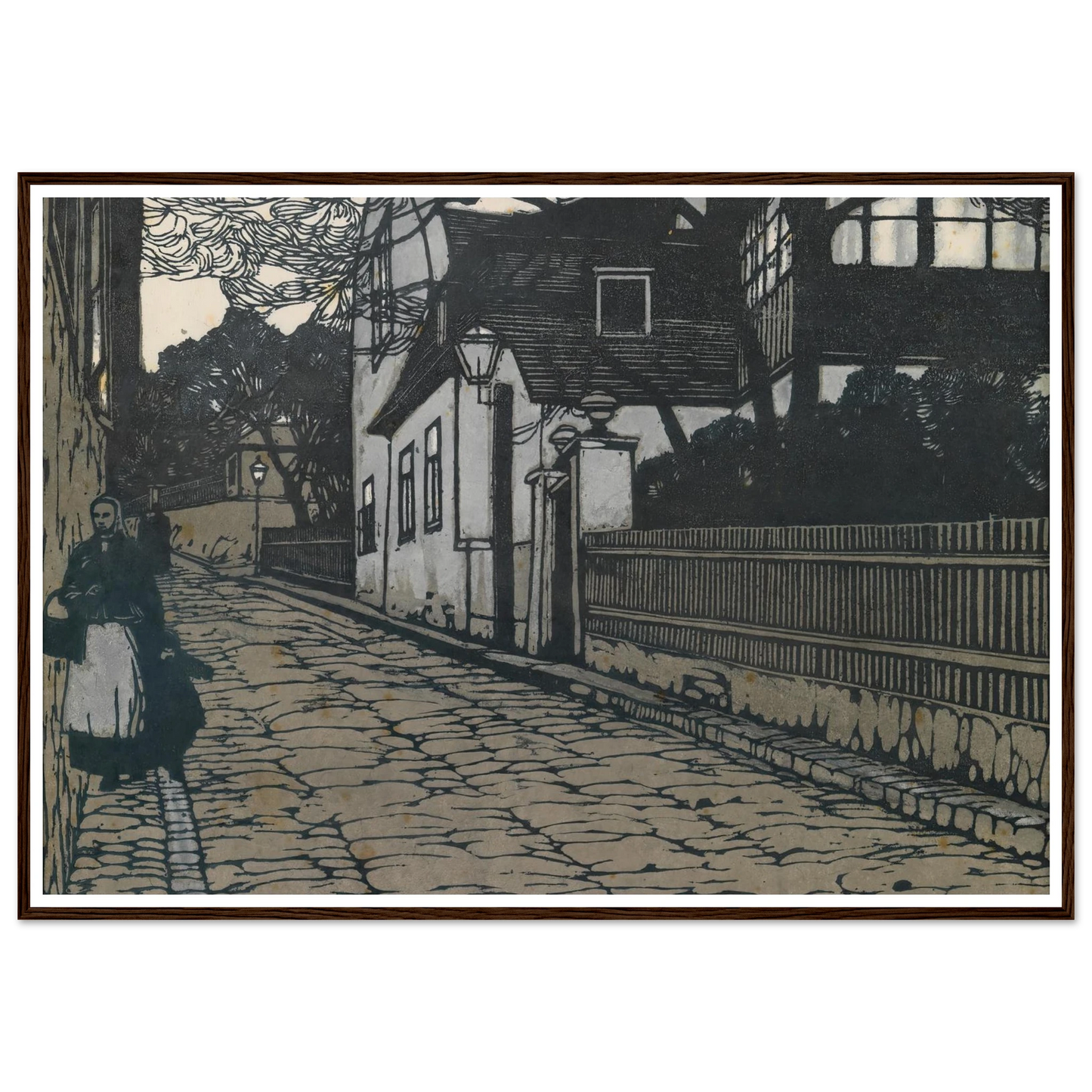 Landschaftsbild (Wien XIX., Hohe Warte) Art Print | Carl Moll-Quipham Collections