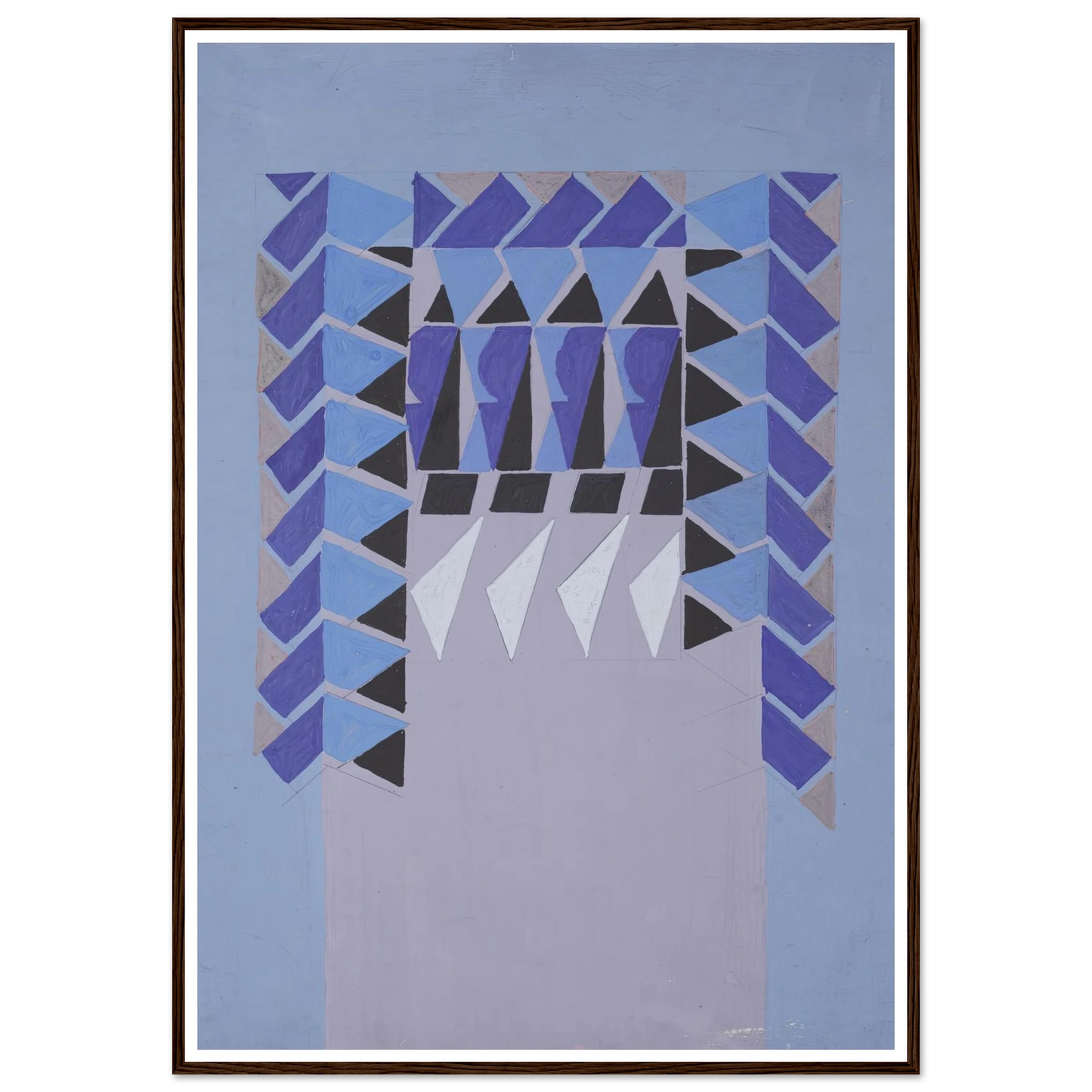 Untitled (Textile design no I) (circa 1925) Art Print | Frances Hodgkins-Quipham Collections
