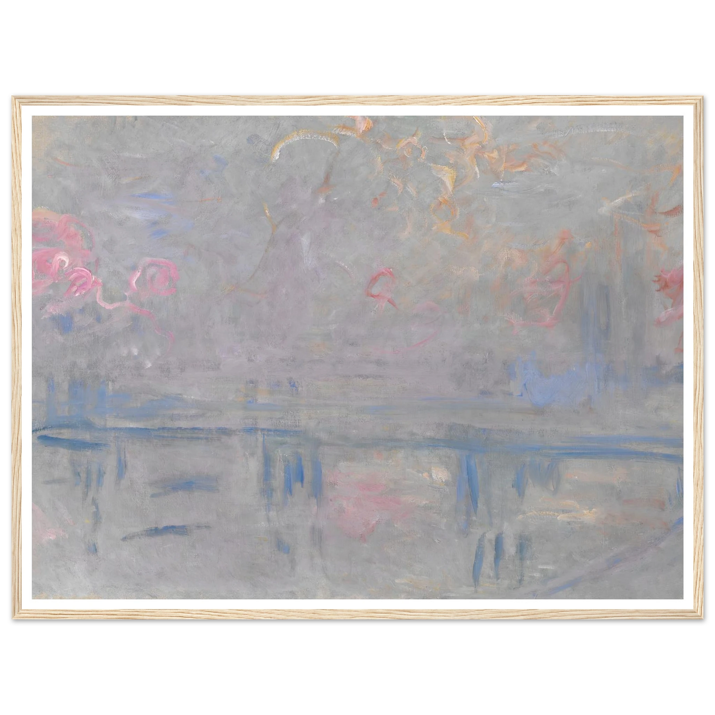 Charing Cross Bridge (1900) Art Print | Claude Monet-Quipham Collections