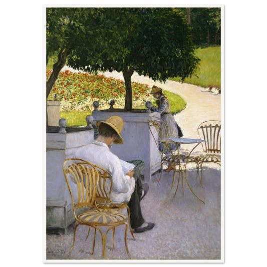 The Orange Trees (1878) Art Print | Gustave Caillebotte-Quipham Collections