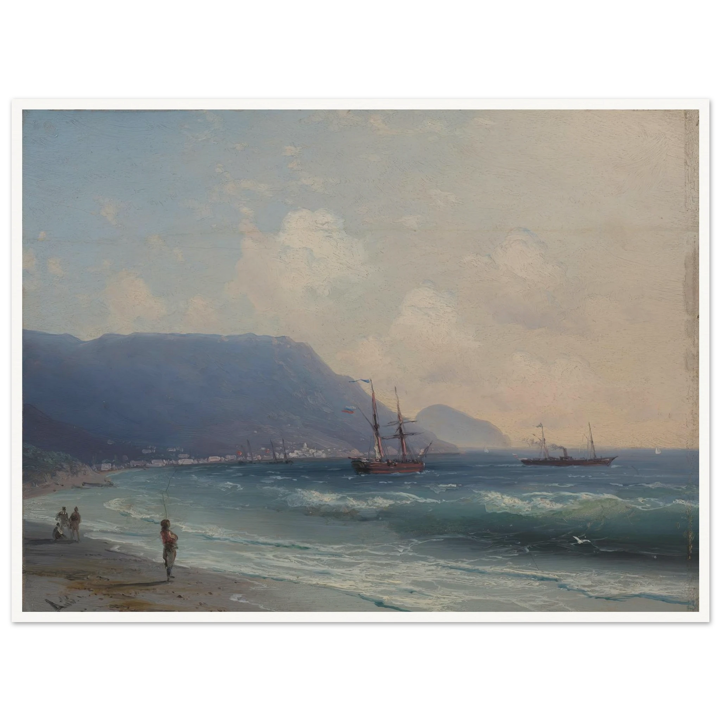 Seascape Art Print | Ivan Konstantinovich Aivazovsky-Quipham Collections