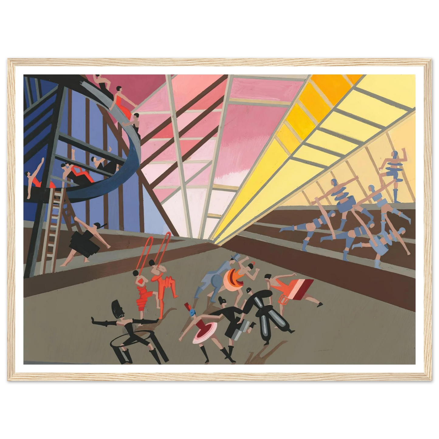 Maquettes dé Théatre 10 Art Print | Alexandra Exter-Quipham Collections