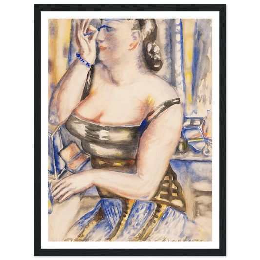 Sich schminkende Diva (1943) Art Print | Paul Kleinschmidt-Quipham Collections