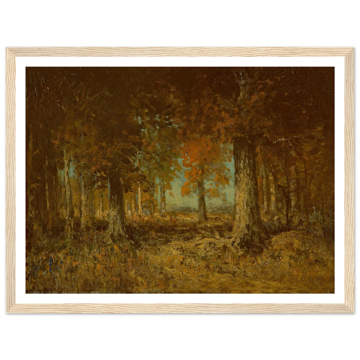 Edge of the Woods (1908) Art Print | Julian Onderdonk-Quipham Collections