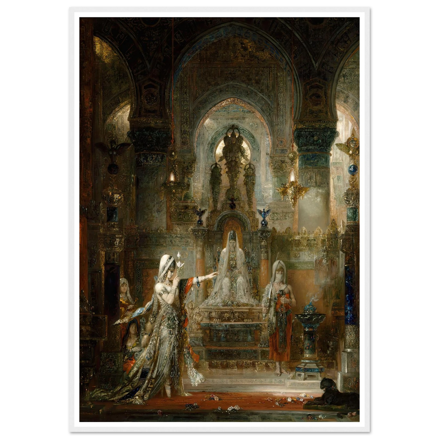 Salomé Dancing before Herod (1876) Art Print | Gustave Moreau-Quipham Collections