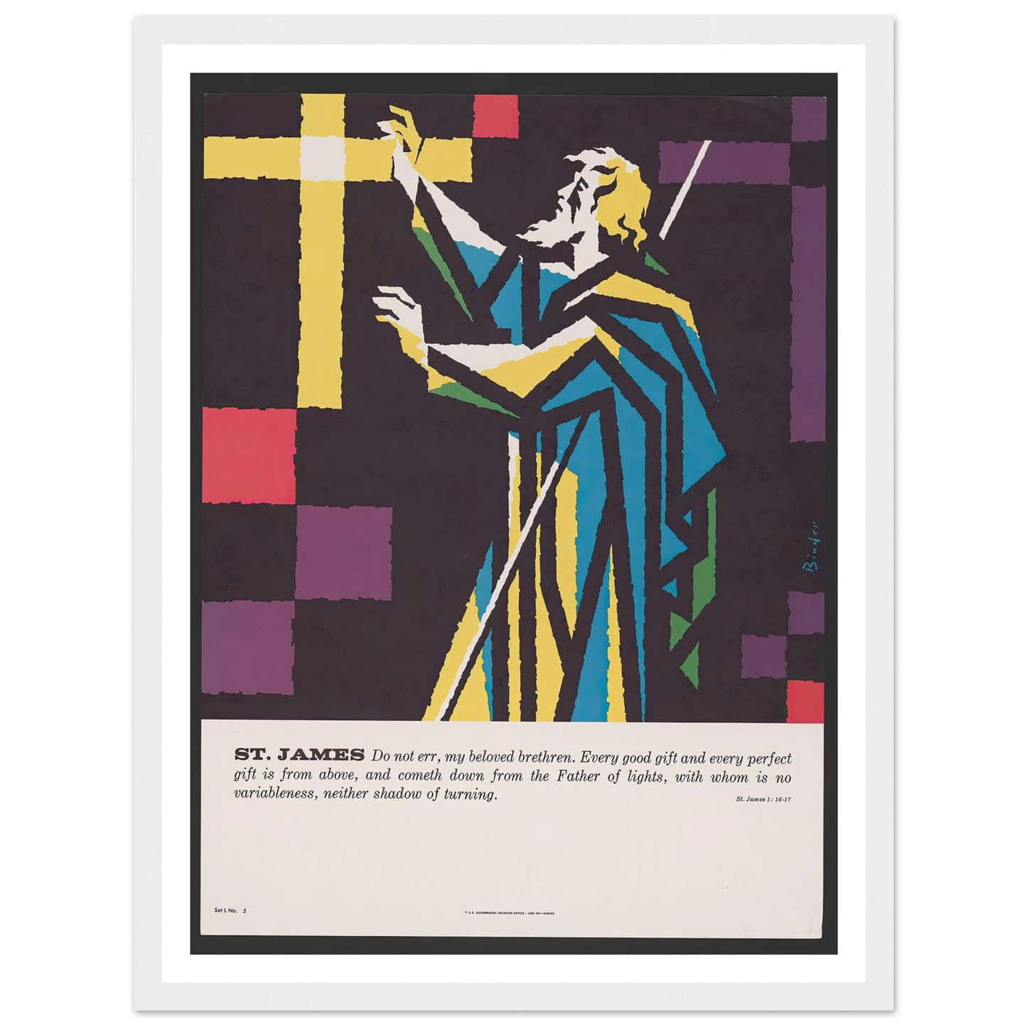 St. James (1962) Art Print | Joseph Binder-Quipham Collections