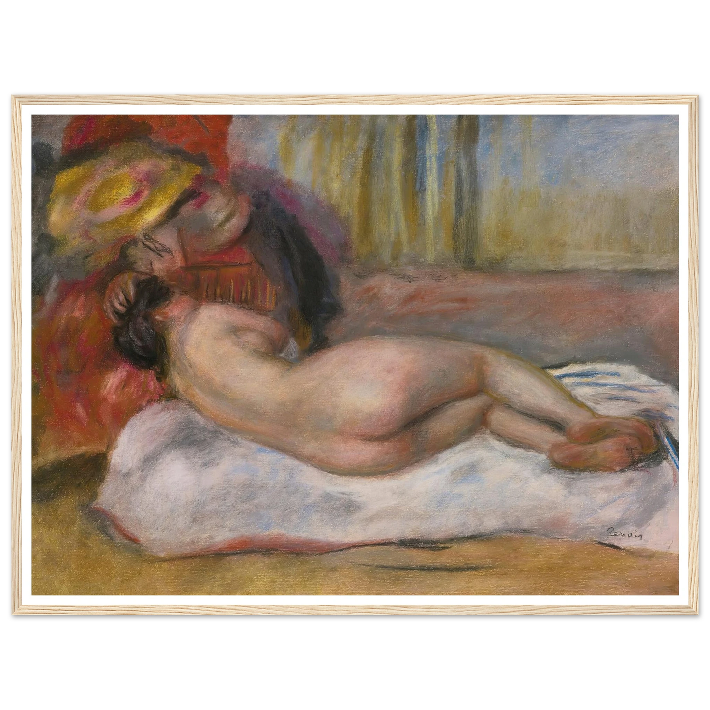 Le Repos (circa 1895) Art Print | Pierre Auguste Renoir-Quipham Collections